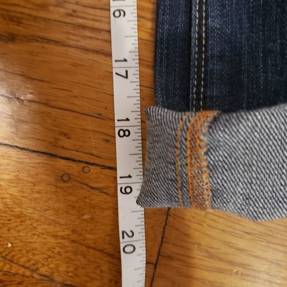 Chip and Pepper crop jeans cut off raw hem size 7 - Picture 6 of 11
